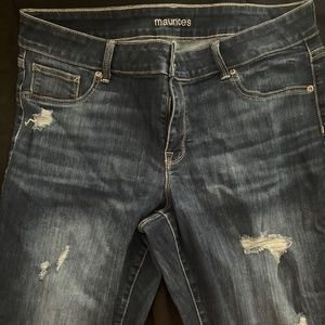 MAURICES RIPPED DENIM